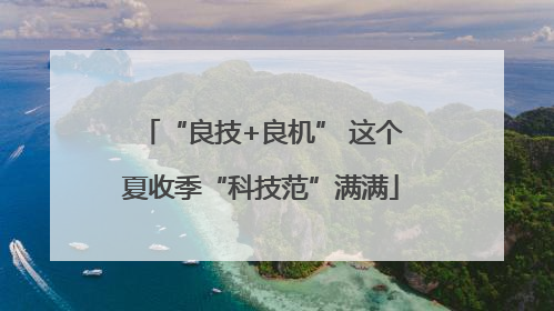 “良技+良机” 这个夏收季“科技范”满满
