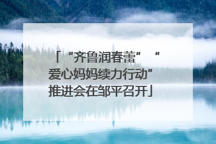 “齐鲁润春蕾”“爱心妈妈续力行动”推进会在邹平召开