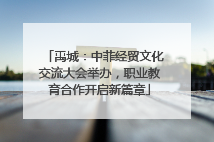禹城：中菲经贸文化交流大会举办，职业教育合作开启新篇章
