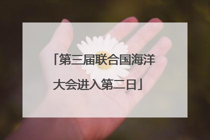 第三届联合国海洋大会进入第二日