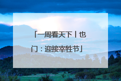 一周看天下丨也门：迎接宰牲节
