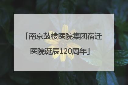 南京鼓楼医院集团宿迁医院诞辰120周年