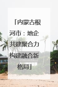 内蒙古根河市：地企共建聚合力构建融合新格局