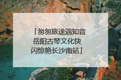 匆匆旅途遇知音 岳阳古琴文化快闪惊艳长沙南站