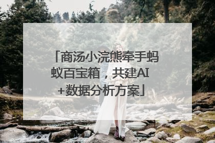 商汤小浣熊牵手蚂蚁百宝箱，共建AI+数据分析方案