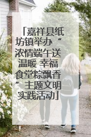 嘉祥县纸坊镇举办“浓情端午送温暖 幸福食堂粽飘香”主题文明实践活动