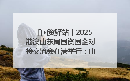 国资驿站｜2025港澳山东周国资国企对接交流会在港举行；山东黄金成功在境外发行3亿美元绿色债券