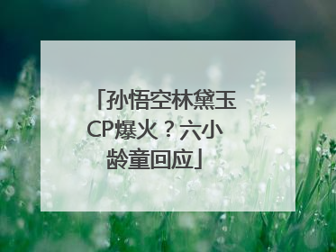 孙悟空林黛玉CP爆火？六小龄童回应