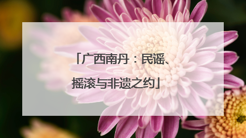 广西南丹：民谣、摇滚与非遗之约