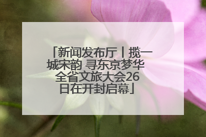 新闻发布厅丨揽一城宋韵 寻东京梦华 全省文旅大会26日在开封启幕