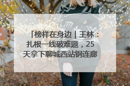榜样在身边｜王林：扎根一线破难题，25天拿下聊城西站钢连廊“硬核”工程