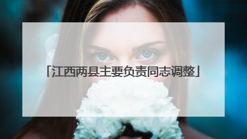 江西两县主要负责同志调整