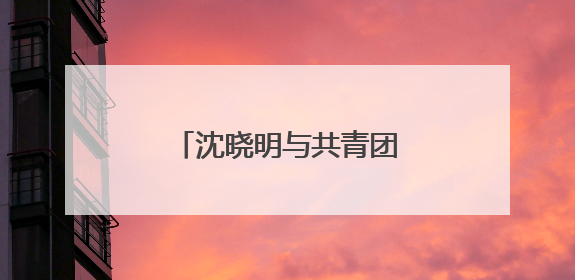 沈晓明与共青团中央书记处第一书记阿东一行会谈