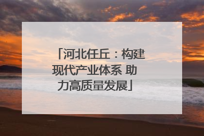 河北任丘：构建现代产业体系 助力高质量发展