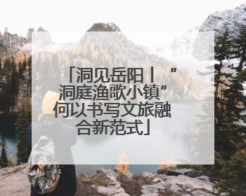 洞见岳阳丨“洞庭渔歌小镇”何以书写文旅融合新范式