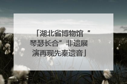 湖北省博物馆“琴瑟长合”非遗展演再现先秦遗音