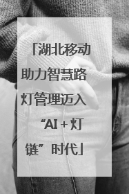 湖北移动助力智慧路灯管理迈入“AI＋灯链”时代