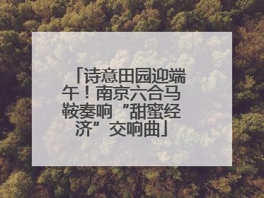 诗意田园迎端午！南京六合马鞍奏响“甜蜜经济”交响曲