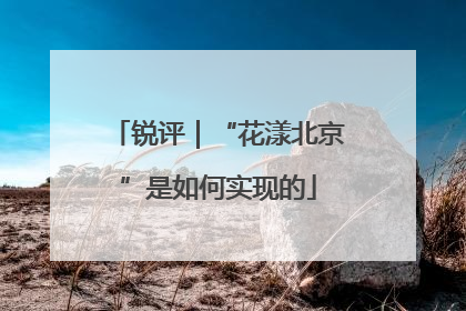 锐评｜“花漾北京”是如何实现的