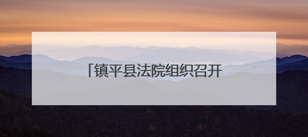 镇平县法院组织召开调研工作推进会暨第三次调研沙龙活动