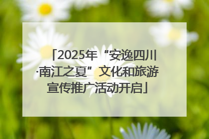 2025年“安逸四川·南江之夏”文化和旅游宣传推广活动开启