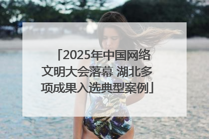 2025年中国网络文明大会落幕 湖北多项成果入选典型案例