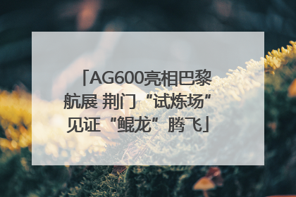 AG600亮相巴黎航展 荆门“试炼场”见证“鲲龙”腾飞