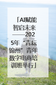 AI赋能 智启未来——2025年“青耘锦州”青年数字电商培训班举行